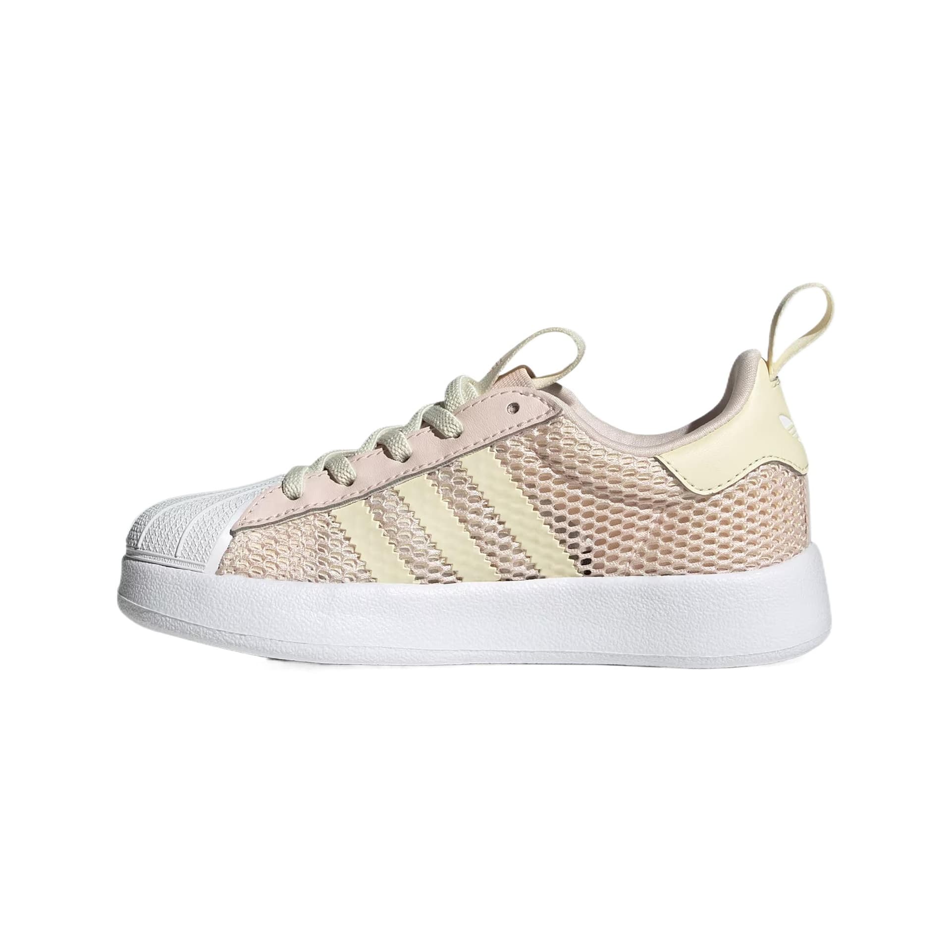 Кроссовки Adidas Originals SUPERSTAR 360 Низкие кеды для детей Lifestyle Shoes Чудесный кварц Теплая ваниль Белый Детский - изображение 2