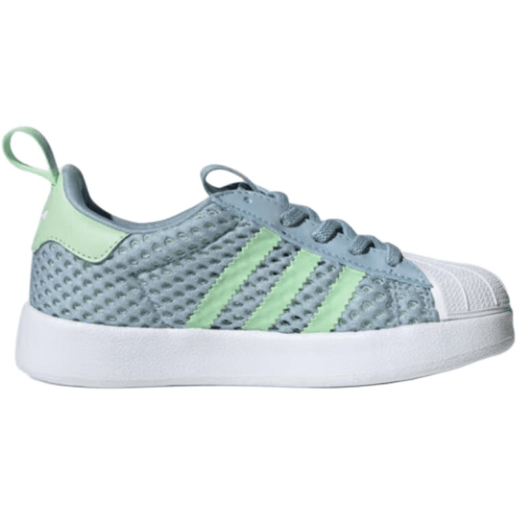 Кроссовки Adidas Originals SUPERSTAR 360 Low Топ Детский Скейтбординг Обувь Желто-синий Белый Детский - изображение 2