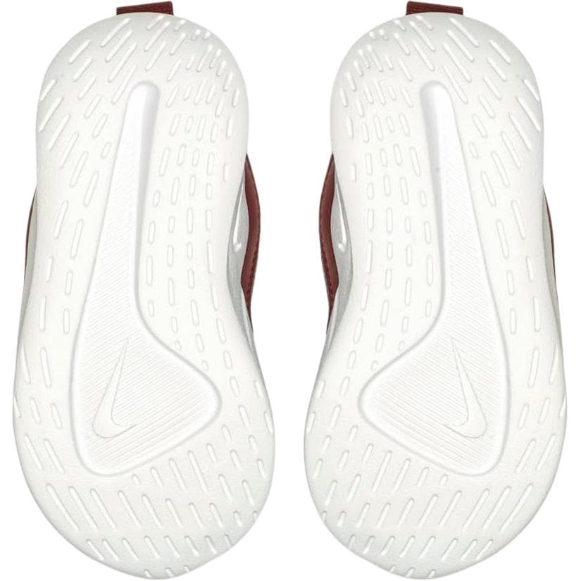 Кроссовки Nike Viale Противоскользящая Устойчивая к истиранию Низкая Обувь для малышей Серый Красный Белый - изображение 3