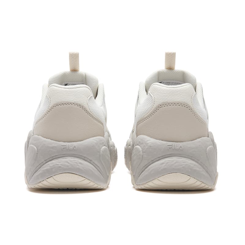 Кроссовки fila CROISSANT 1S Low Топ Массивные кроссовки Women's White Серый - изображение 5