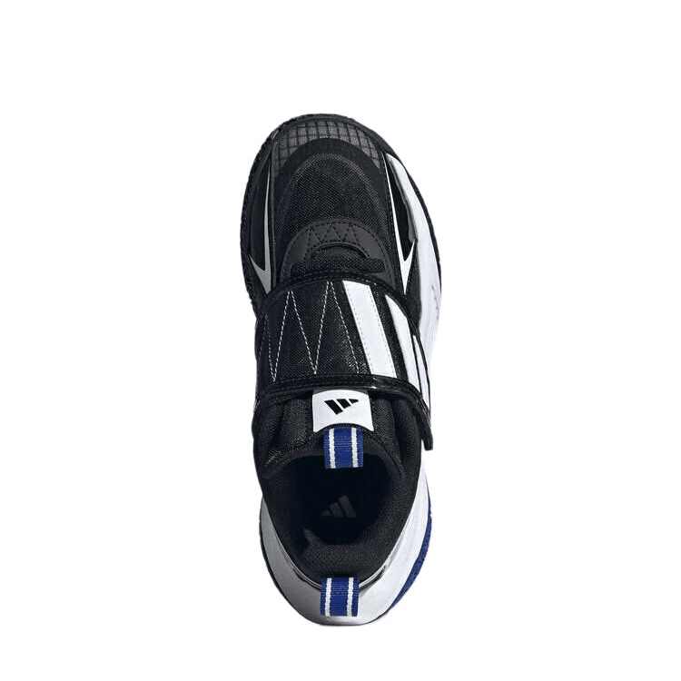 Кроссовки для баскетбола Adidas XENOBURST Противоскользящие Устойчивые к истиранию Низкие Детские Баскетбольные Кроссовки Черные Детские - изображение 3