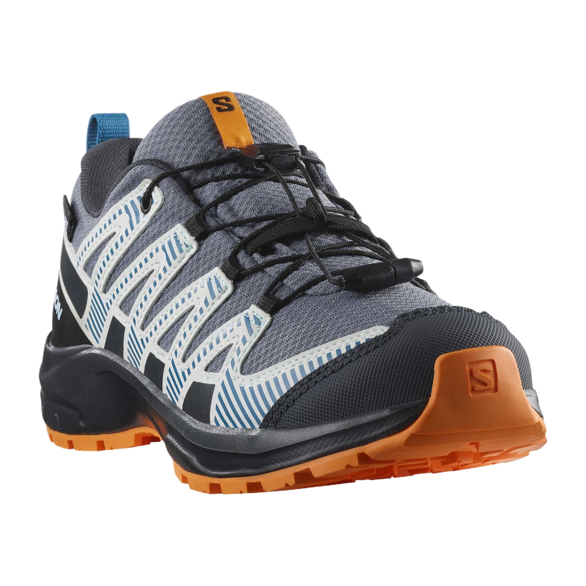Кроссовки SALOMON XA PRO V8 Детская беговая обувь Серый Детский - изображение 3