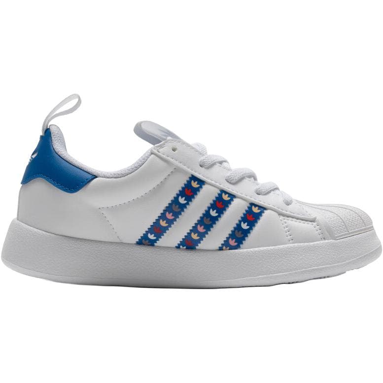Кроссовки Adidas Originals ADIFOM SUPERSTAR 360 C Устойчивый к истиранию Низкий верх Детская обувь для скейтбординга Белый - изображение 2