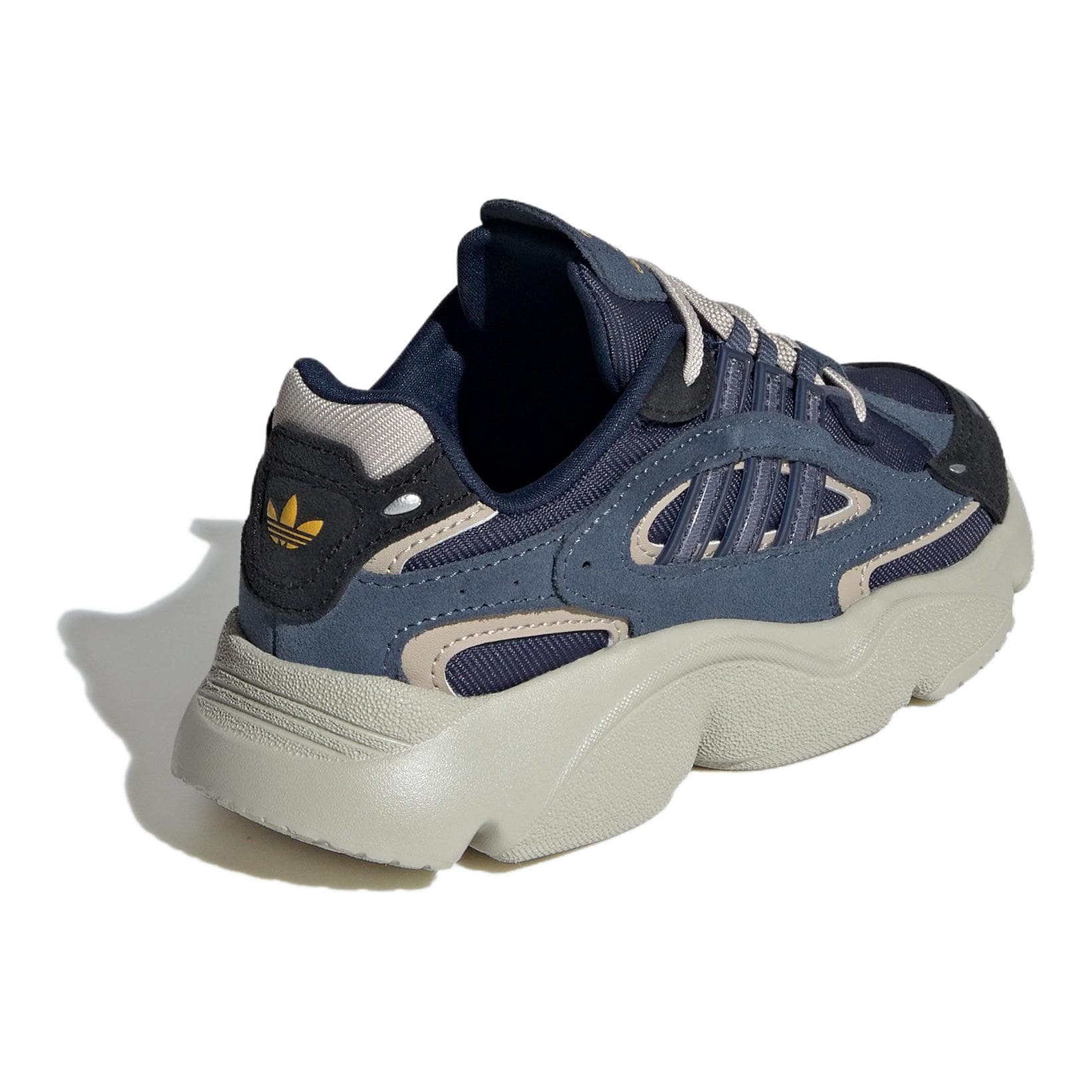 Кроссовки Adidas Originals Ozmillen противоскользящие устойчивые к истиранию низкие кеды для детей повседневная обувь синий - изображение 4