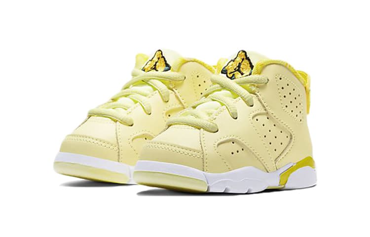 Кроссовки Jordan 6 Retro Dynamic Yellow Floral - изображение 4