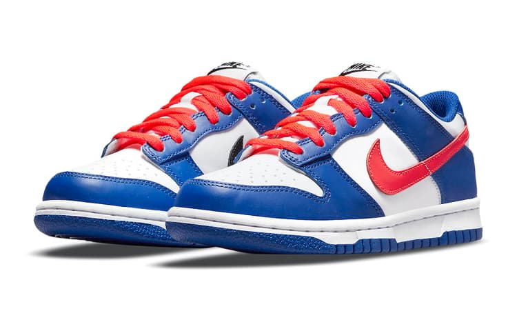 Кроссовки Nike Dunk Low Royal Red A GS - изображение 5