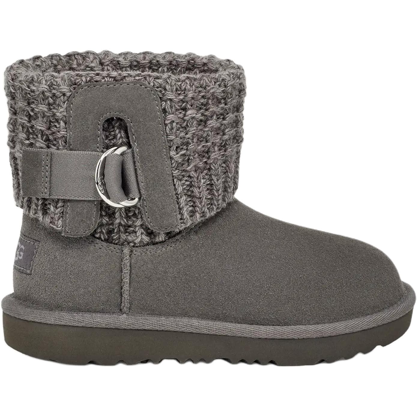 UGG противоскользящие устойчивые к истиранию детские ботинки серые детские - изображение 2