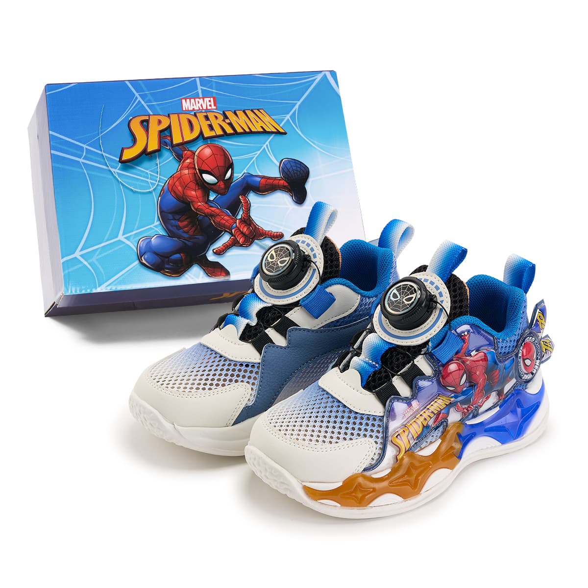Кроссовки Disney Spider-Man Коллекция Противоскользящая Анти-КИК Амортизация Устойчивая к Износу Дышащая - изображение 2