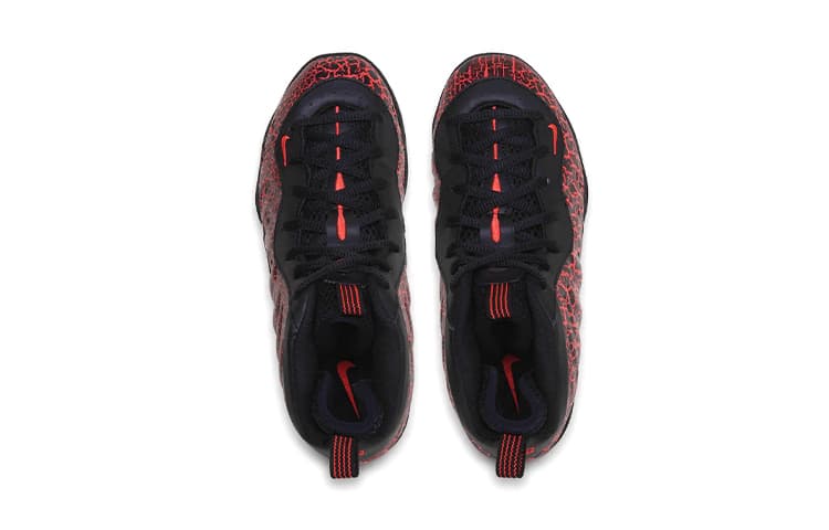 Кроссовки для баскетбола BP Nike Little Posite One "Cracked Lava" - изображение 4