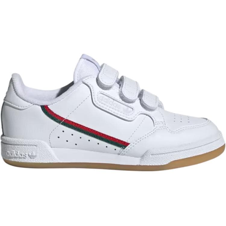 Adidas Originals Continental 80 Кожа Устойчивая к истиранию Противоскользящая Низкий верх - изображение 2