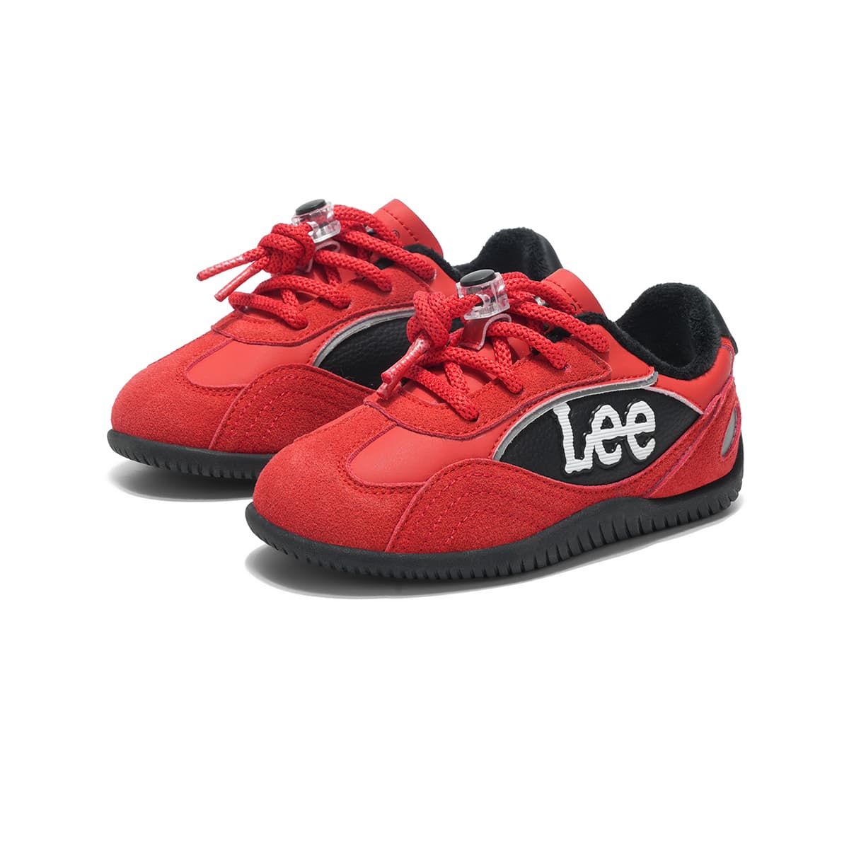 Кроссовки LEE KIDS Универсальный черный детский кроссовки низкой высоты с портативной застежкой на липучке для активного отдыха - изображение 2