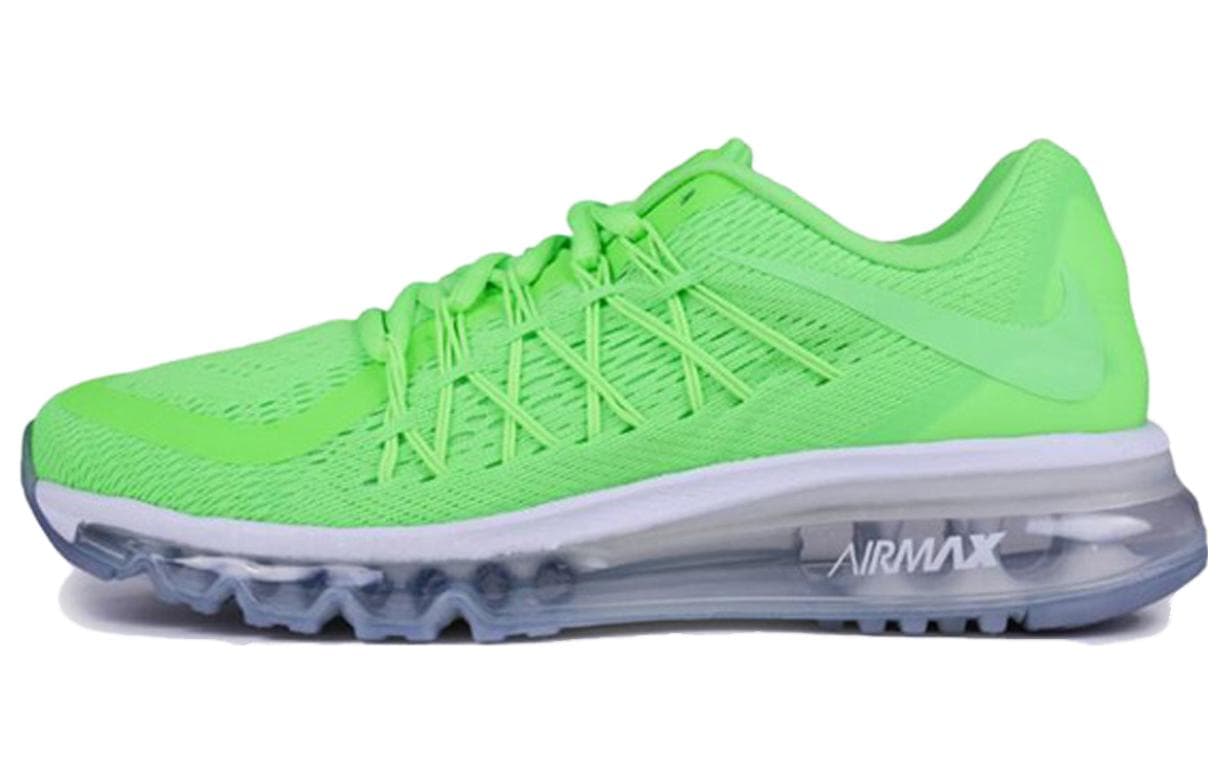 Кроссовки Nike Air MAX 2015 Устойчивые к истиранию Низкие Повседневные Кроссовки Зеленые Унисекс - изображение 1