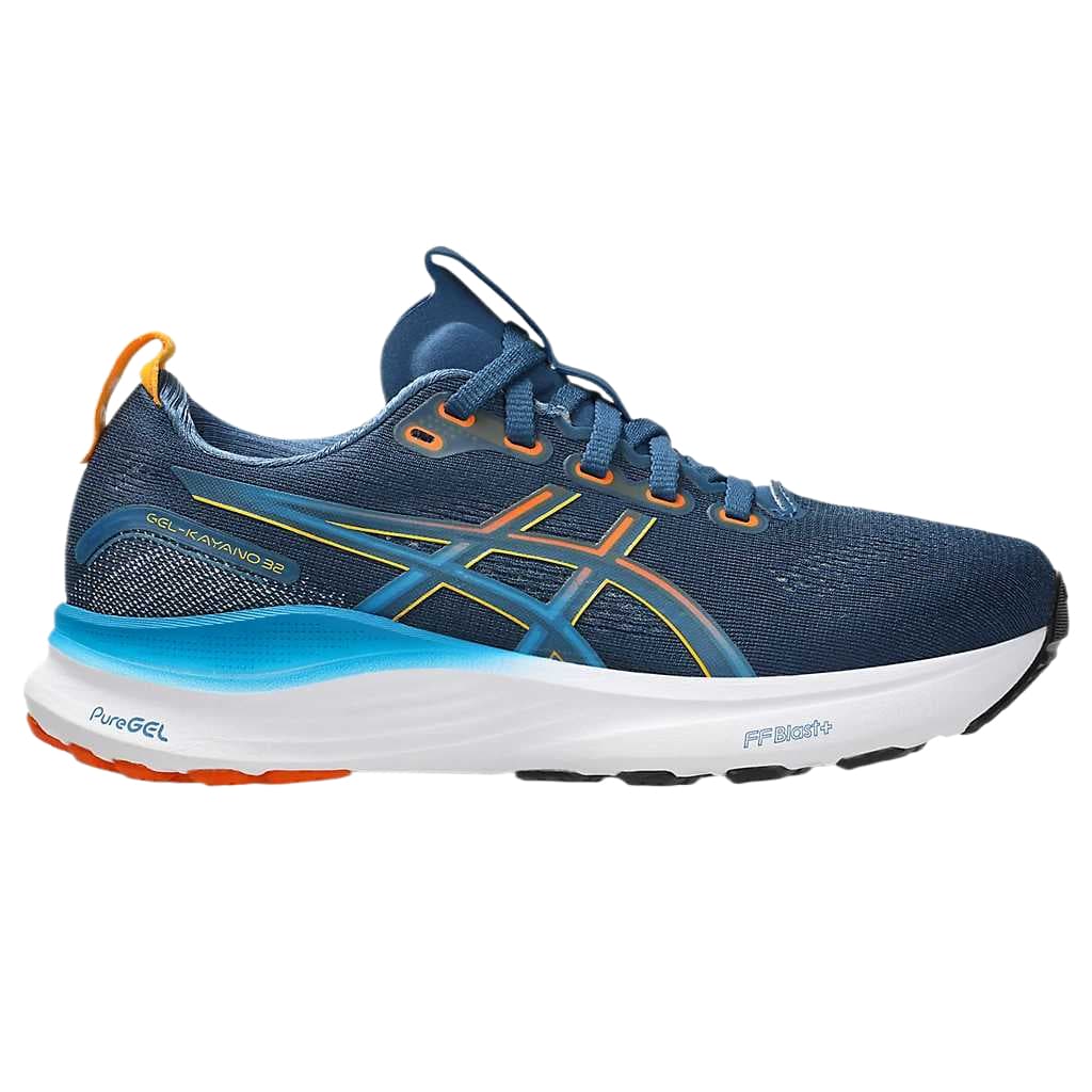 Кроссовки ASICS GEL-KAYANO 32 Сетчатая ткань Амортизация Отскок Дышащий Низкий верх Детская беговая обувь Детская - изображение 2