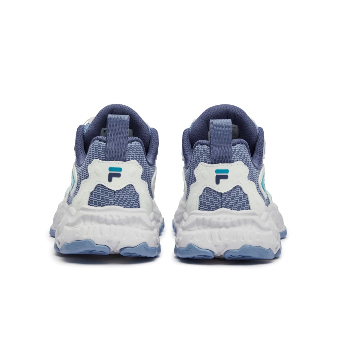 Кроссовки FILA KIDS Окаменелость Обувь Амортизация и Легкость Низкий Верх Детская Беговая Обувь Туманный Синий FILA Белый - изображение 4