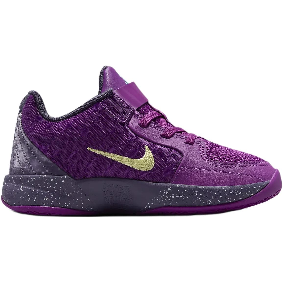 Кроссовки для баскетбола NIKE Ja 2 Противоскользящие Устойчивые к износу Низкие Детские Баскетбольные Кроссовки Фиолетовые Детские - изображение 2