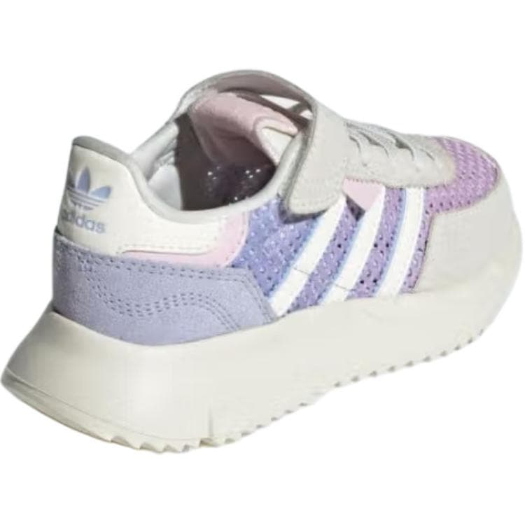 Кроссовки Adidas Originals Retropy F2 Сетчатая ткань противоскользящие устойчивые к истиранию низкий топ детские беговые кроссовки - изображение 4