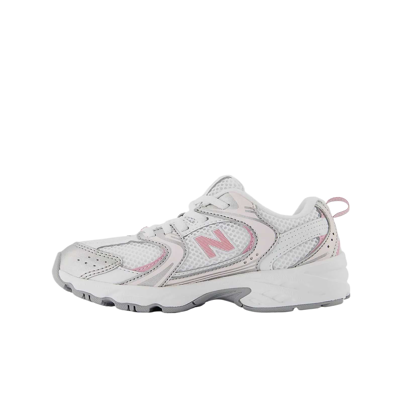 Кроссовки New Balance NB 530 Амортизация Отскок Дышащий Низкий Верх Детская Беговая Обувь Розовый Серый Детский - изображение 4