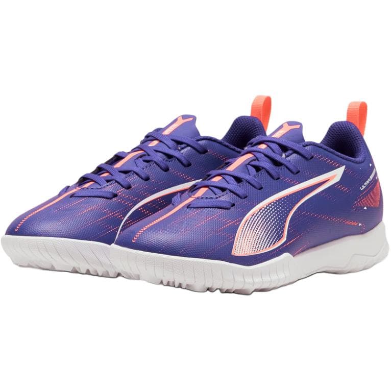 Бутсы PUMA Низкие футбольные бутсы для детей синие-фиолетовые детские - изображение 3