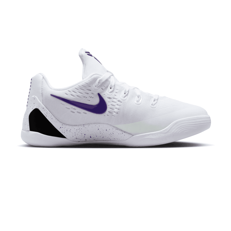 Кроссовки для баскетбола NIKE Kobe 9 Low Топ Баскетбольные кроссовки Белый Детский - изображение 2