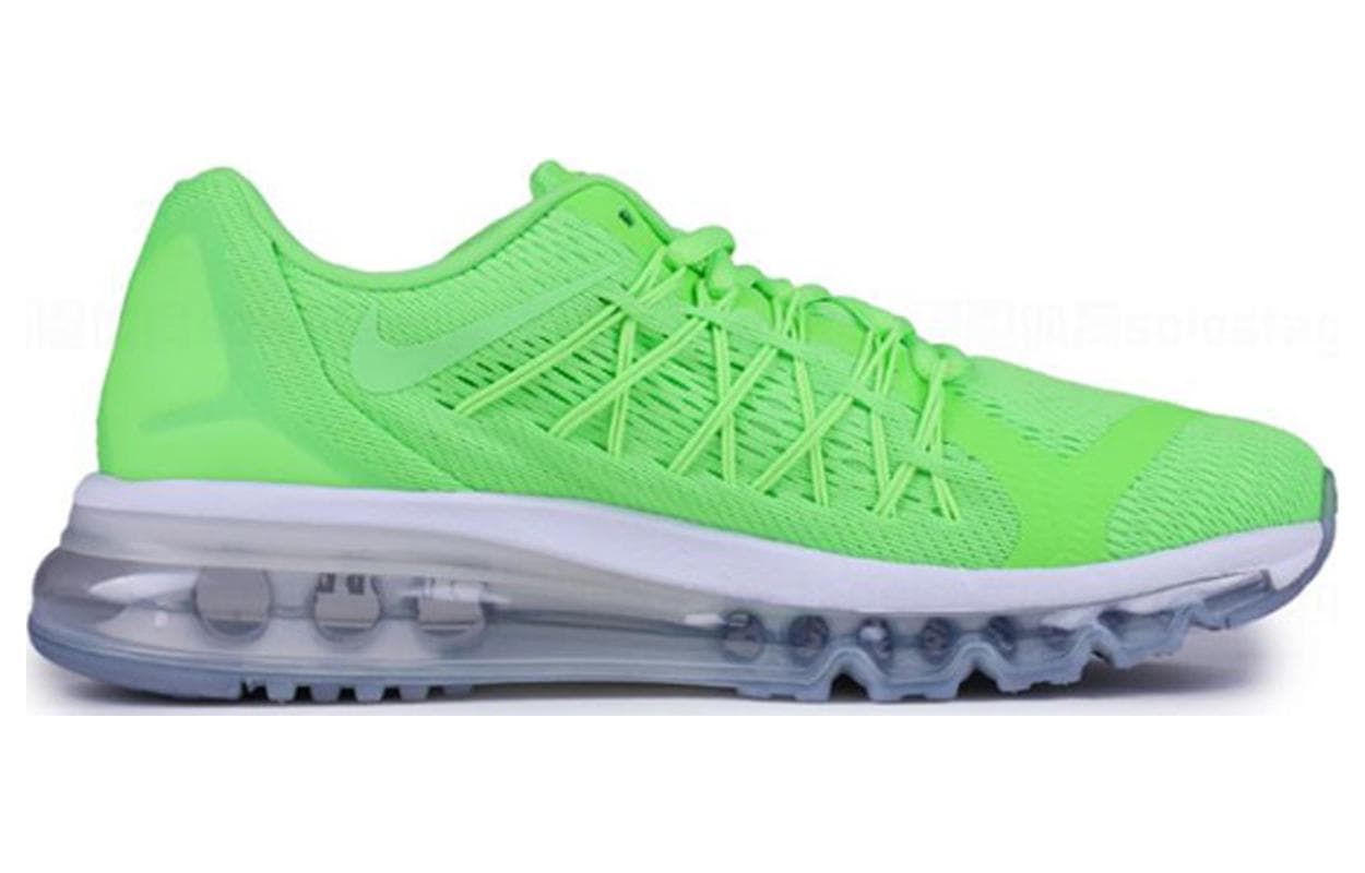 Кроссовки Nike Air MAX 2015 Устойчивые к истиранию Низкие Повседневные Кроссовки Зеленые Унисекс - изображение 2