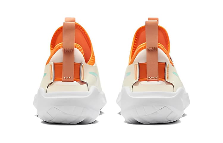 Кроссовки Nike Flex Runner 2 Противоскользящие Устойчивые к истиранию Низкие Детские Беговые Кроссовки Светлый Айвори Белый - изображение 4