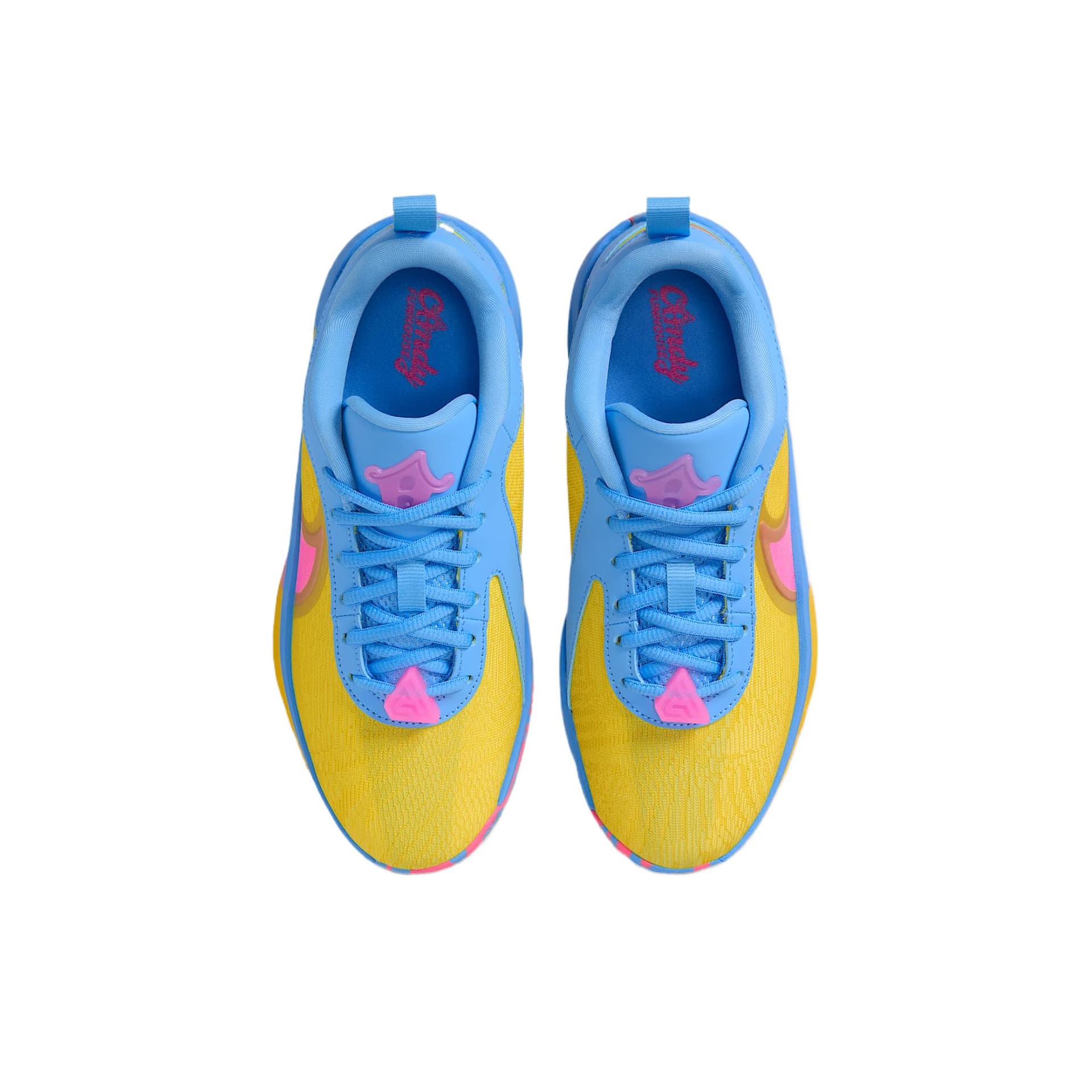 Кроссовки для баскетбола Nike Giannis Freak 6 Низкие Детские Баскетбольные Кроссовки Синие Малыш - изображение 3