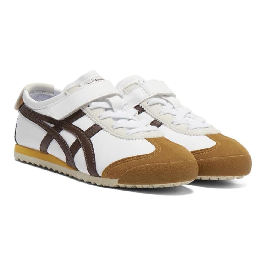 Кроссовки Onitsuka Tiger противоскользящие устойчивые к истиранию с поддержкой низкого профиля детские повседневные кроссовки - изображение 3