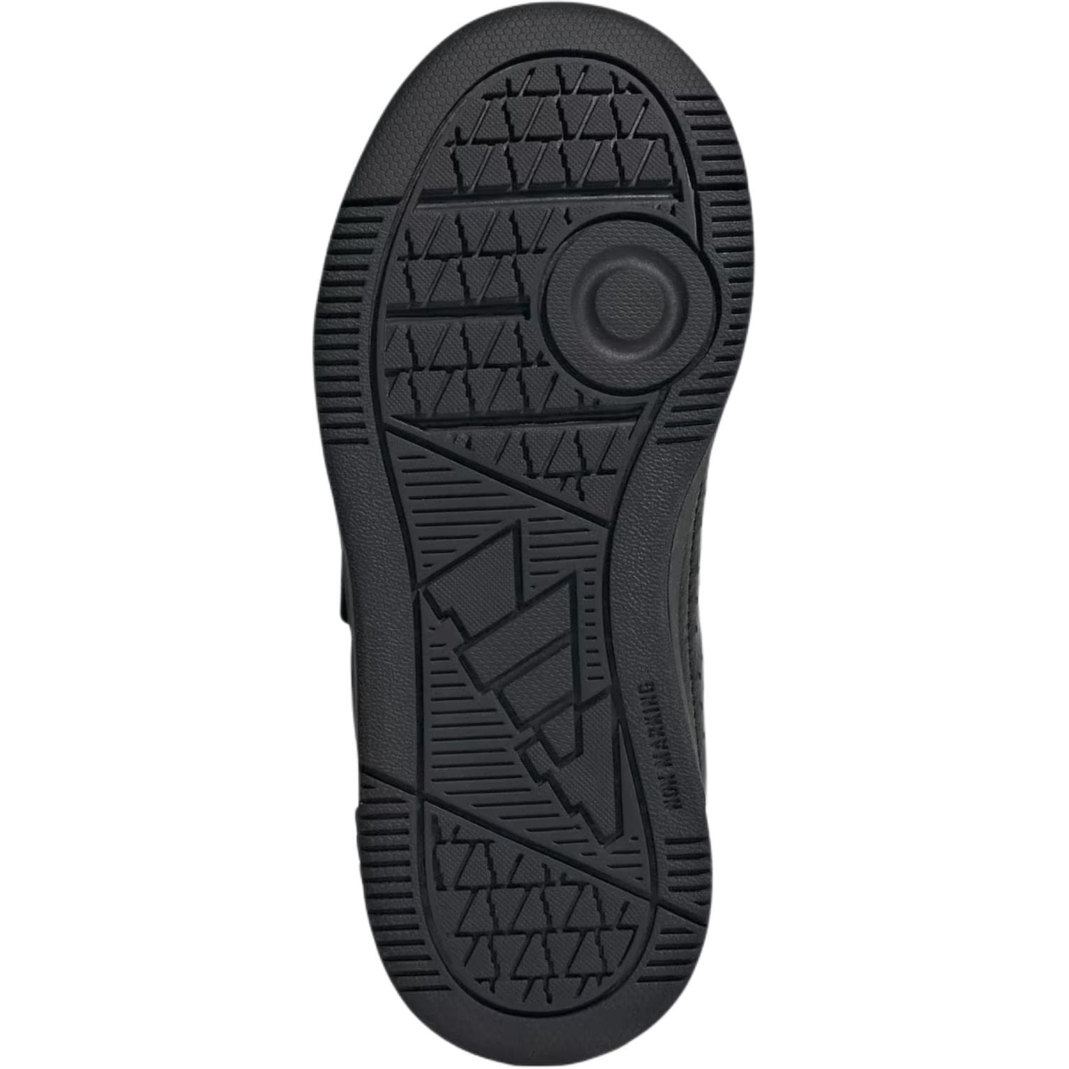 Кроссовки Adidas Tensaur Sport 3,0 противоскользящие низкие детские скейтбординги черного цвета для детей - изображение 3