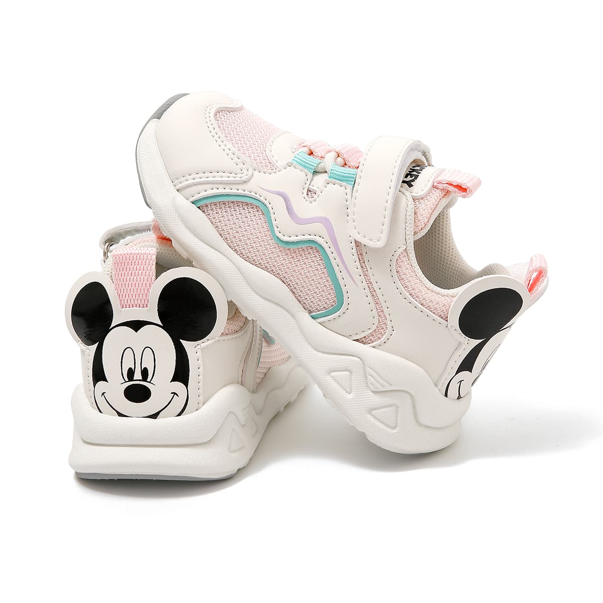 Кроссовки DISNEY MICKEY MOUSE Сетчатая ткань Противоскользящая Анти-КИК Амортизация Устойчивость к истиранию - изображение 4