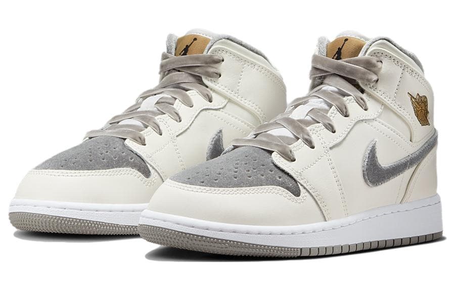 Кроссовки для баскетбола Jordan Air Jordan 1 Mid GS - изображение 3
