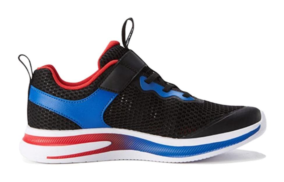 Кроссовки FILA KIDS Амортизация устойчивость к истиранию дышащий низкий топ детская беговая обувь черный синий - изображение 2