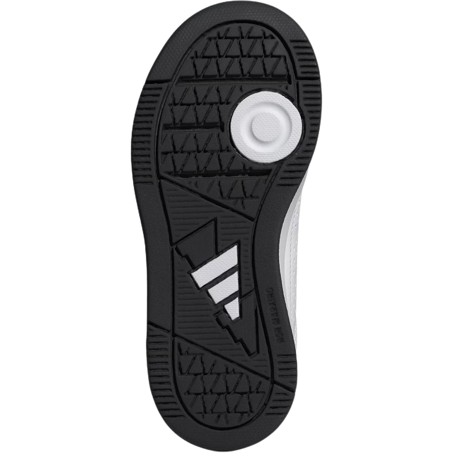 Кроссовки Adidas Tensaur Sport 3,0 Противоскользящая Низкий Верх Детская Скейтбординг Обувь Белый Черный Детская - изображение 3