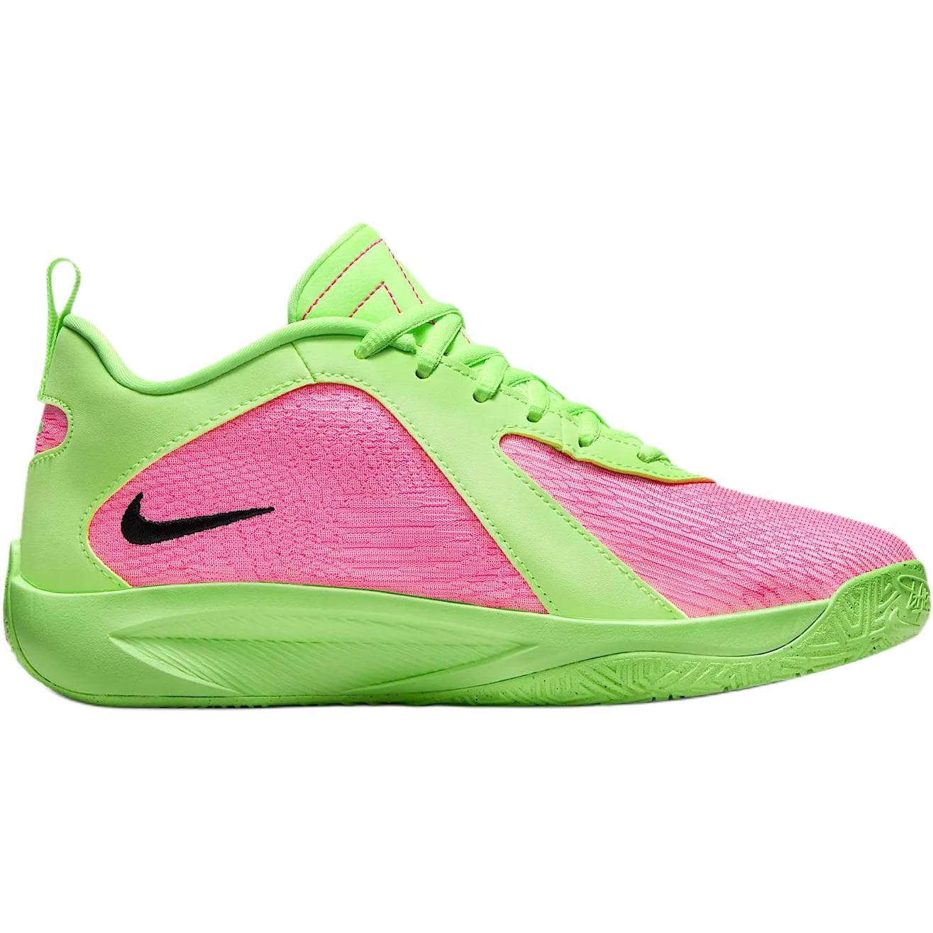 Кроссовки для баскетбола Nike Giannis Freak 6 Мягкие и Комфортные Низкие Кроссовки для Баскетбола Детские Розовые Зеленые Малыш - изображение 2
