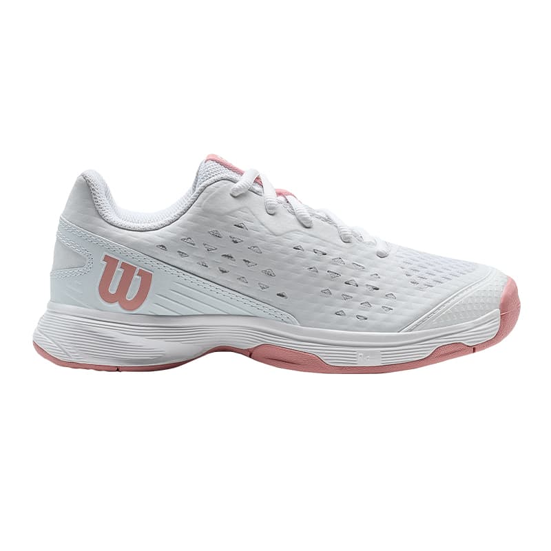Wilson RUSH PRO JR L Синтетическая кожа текстиль Низкие детские кроссовки для тренировок Розовые Малыш - изображение 2