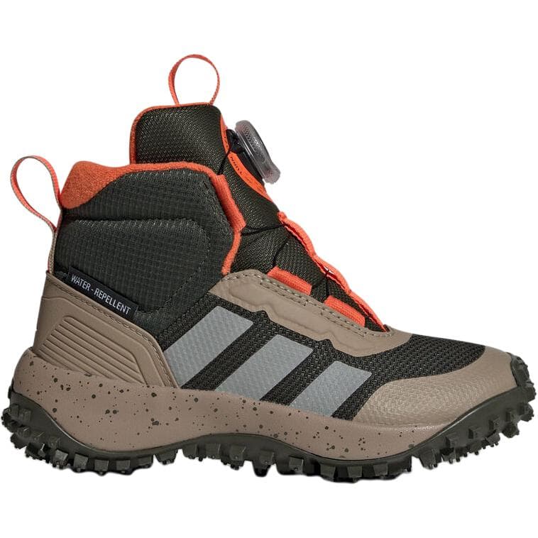 Кроссовки Adidas Fortatrail MID Повседневная детская обувь коричневый цвет - изображение 2