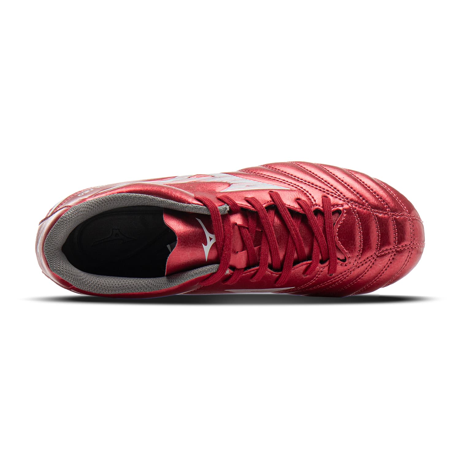 Бутсы Mizuno противоскользящие низкие детские футбольные бутсы красные для детей - изображение 4