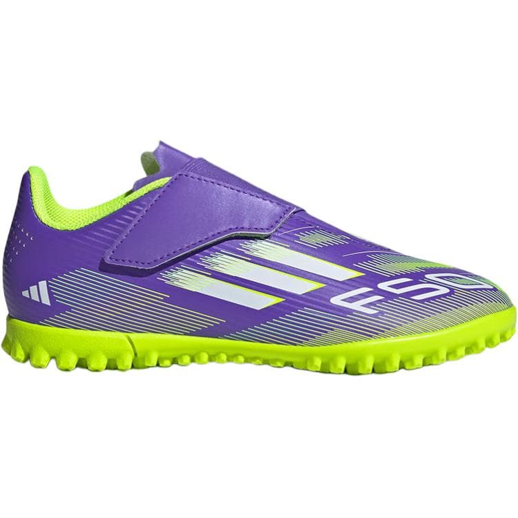 Бутсы Adidas F50 CLUB Низкие Кеды для Футбола Фиолетовые Детские - изображение 2