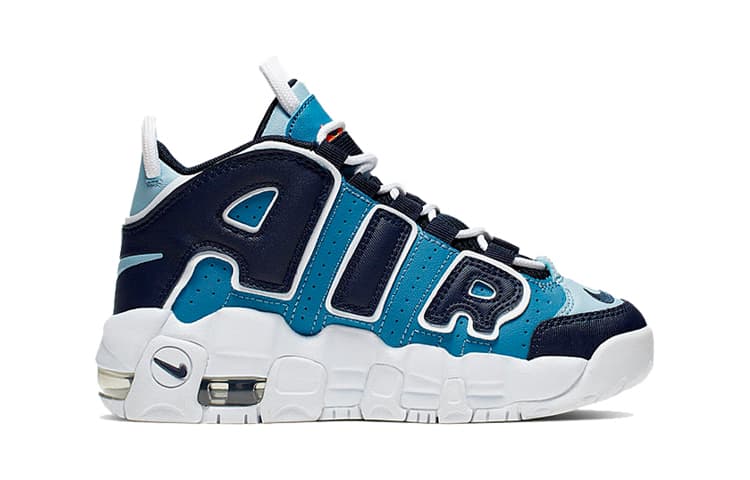 Кроссовки для баскетбола Nike Air More Uptempo Blue 96 Denim BP - изображение 3