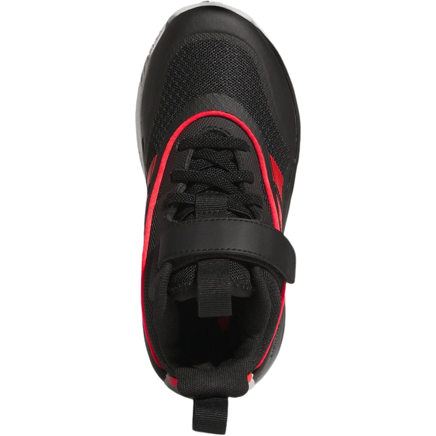 Кроссовки для баскетбола Adidas OwnTheGame MID Топ Детские Баскетбольные Кроссовки Черные Красные Малыш - изображение 3