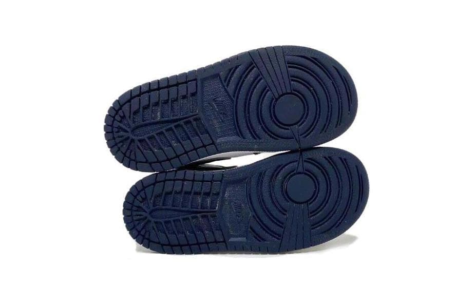 Кроссовки Jordan Air Jordan 1 Mid "White Metallic Gold Obsidian" TD - изображение 5