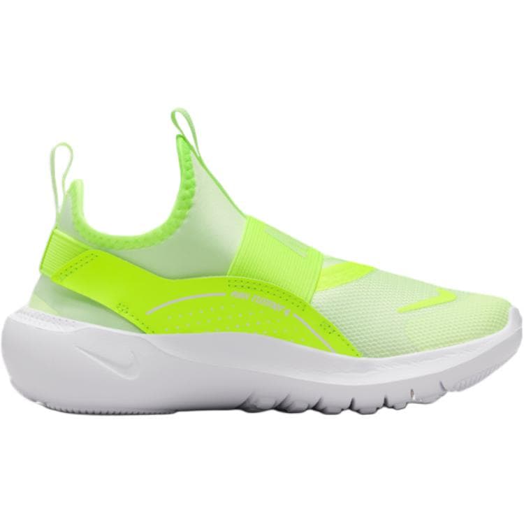 Кроссовки Nike Flex Runner 4 Low Топ Детская беговая обувь Желтый Белый Детская - изображение 2