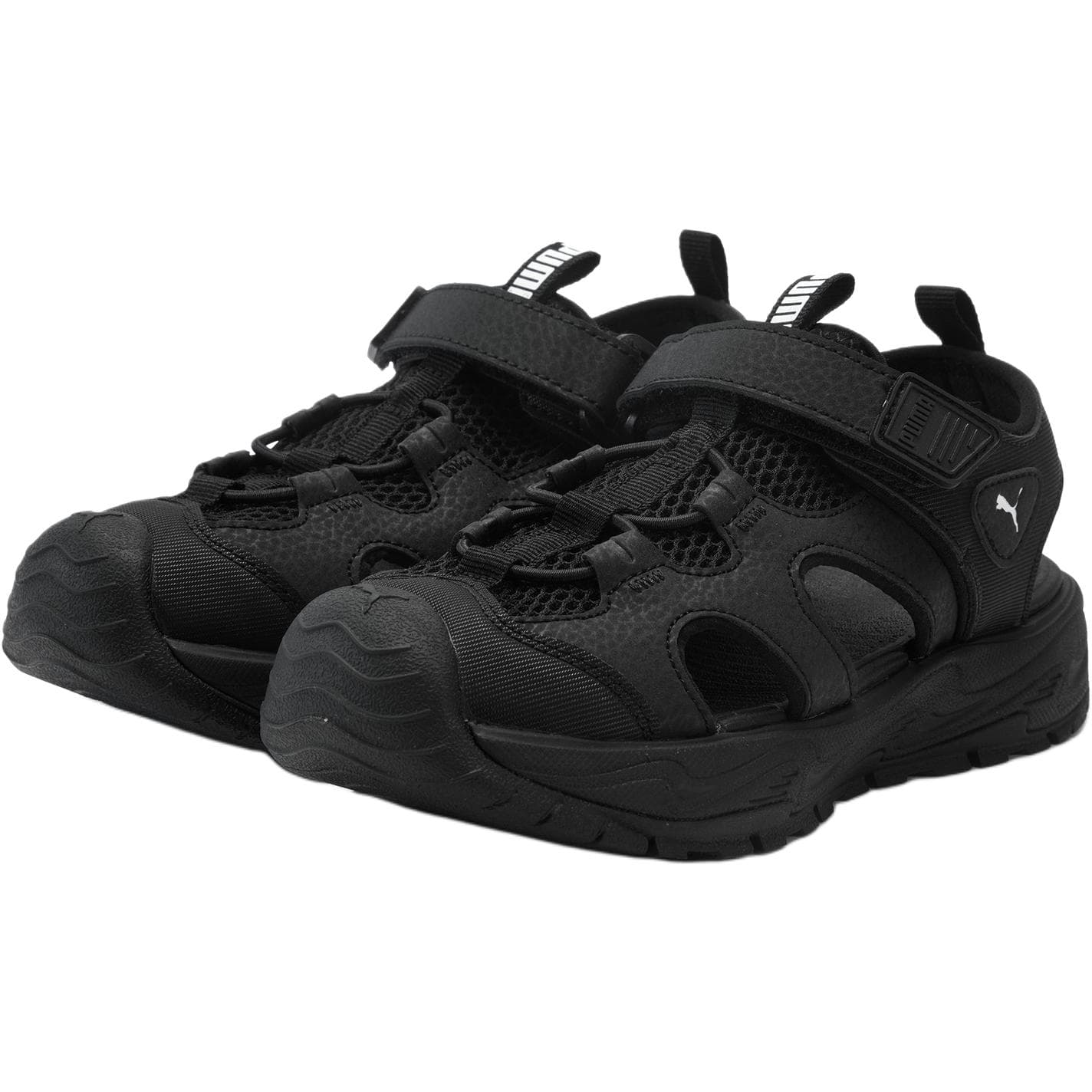 Сандалии PUMA FUN RACER TERRA Низкие Сандалии для Детей Черные Малыш - изображение 2