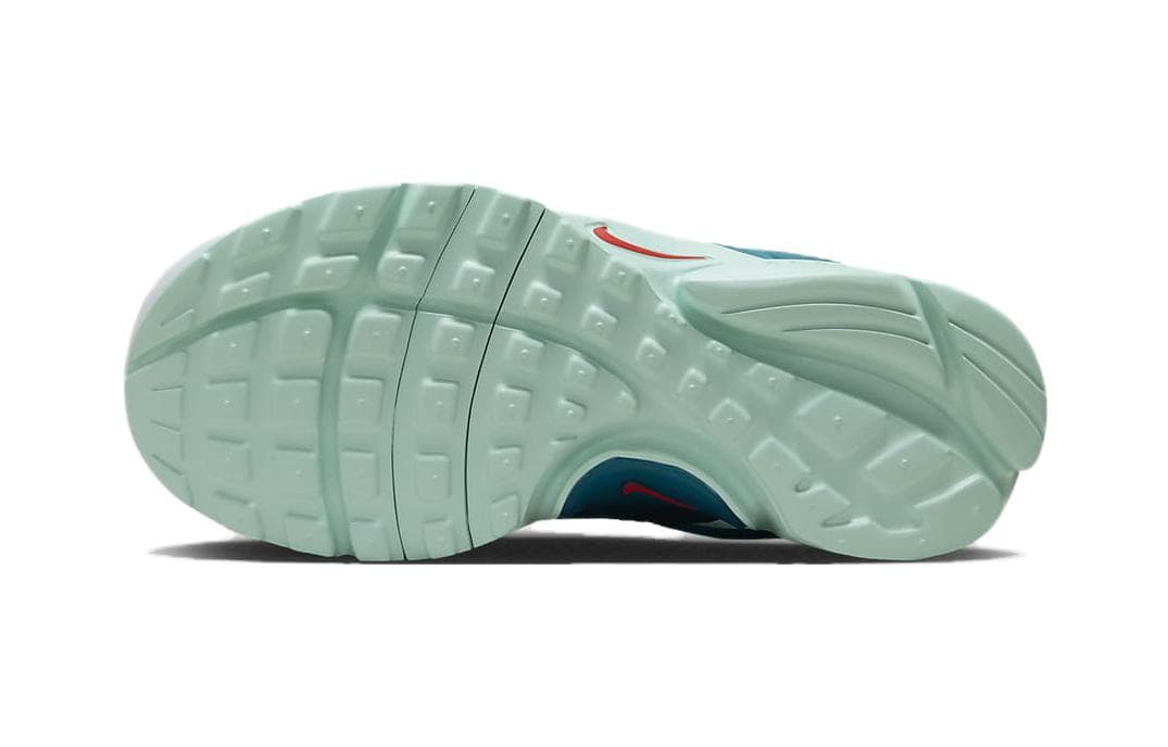 Кроссовки Nike Air Presto Устойчивые к истиранию Низкие Кроссовки для Беговых Занятий Детские Белые Зеленые для Возраста 3-7 Лет - изображение 5