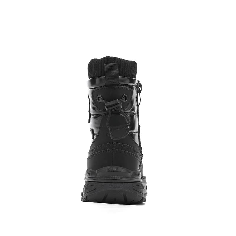 Jeep Детские зимние сапоги High Top Воинский черный [с флисовой подкладкой термический теплый с замком] Kids - изображение 4