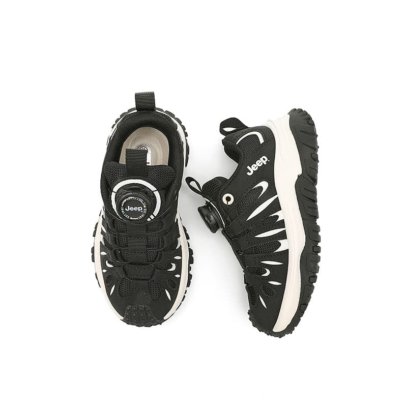 Кроссовки Jeep Low Top Детская беговая обувь Sapphire Black Baby - изображение 7