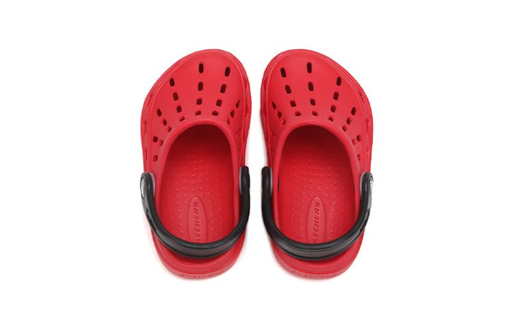 Сандалии Skechers Детские сандалии красный цвет для детей 3-7 лет - изображение 4
