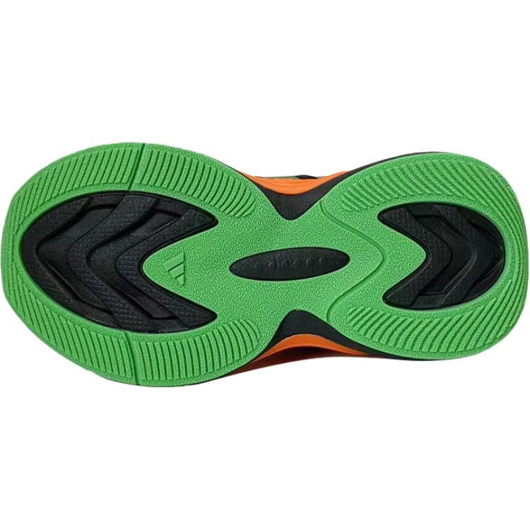 Кроссовки Adidas Galaxy противоскользящие и дышащие низкие детские беговые кроссовки черного цвета для малышей - изображение 4