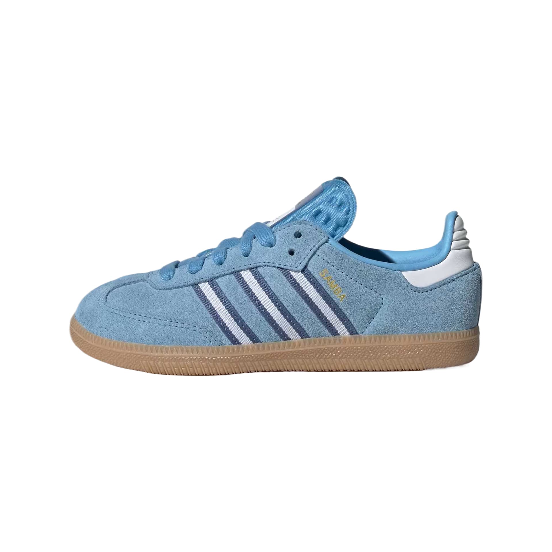 Кроссовки Adidas Originals Samba OG Кожа Скейтборд Обувь Черный Детский - изображение 1