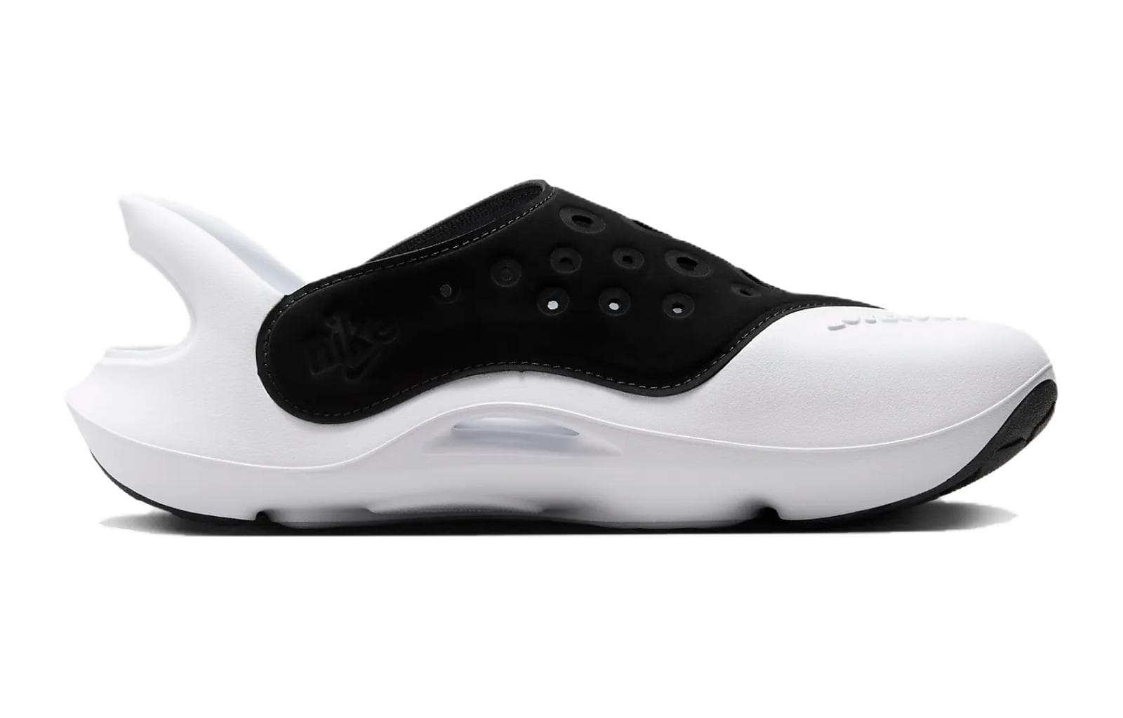 Сандалии Nike Aqua Swoosh Мягкие и Комфортные Детские Сандалии Белые Черные Детские - изображение 2