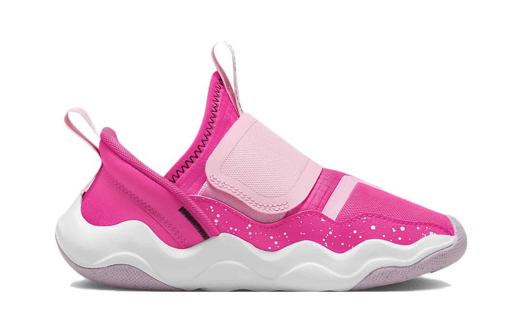 Кроссовки Jordan 23 Low Топ Амортизация Низкий Топ Детские Лайфстайл Обувь Белый Розовый Детский Возраст 3-7 Лет - изображение 2